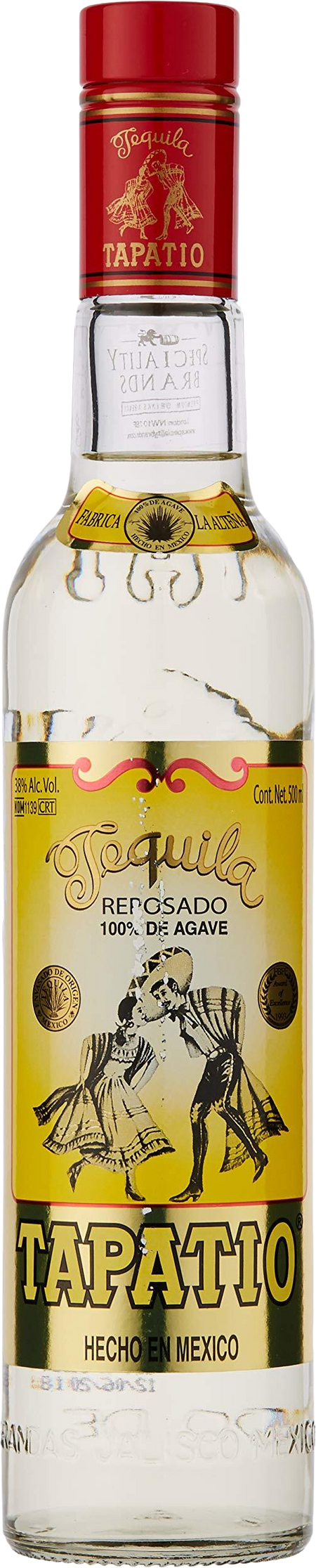 Tapatio Reposado Tequila (500mL)