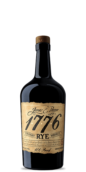 James E. Pepper 1776 100 Proof Rye Whiskey (700mL)