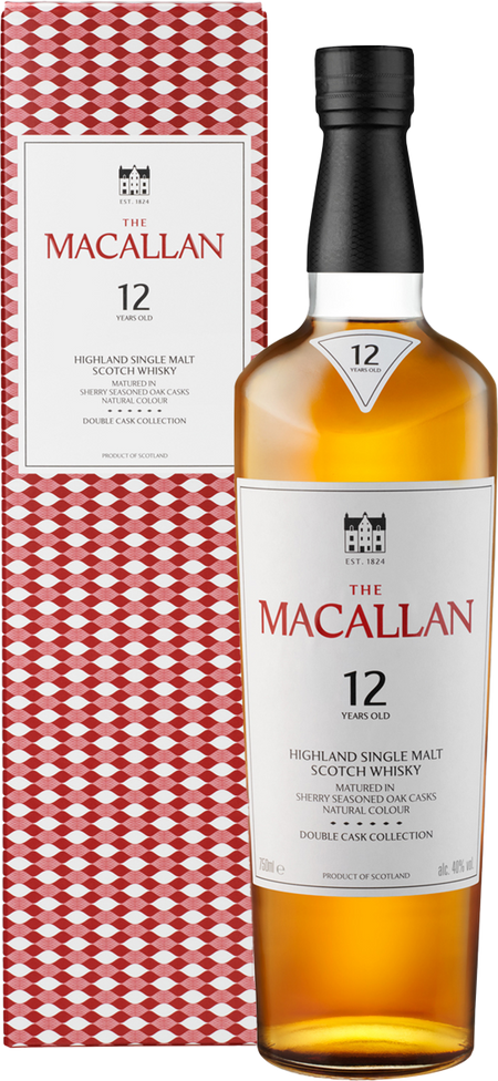The Macallan 12 Year Old Double Cask Single Malt Scotch Whisky (700mL)