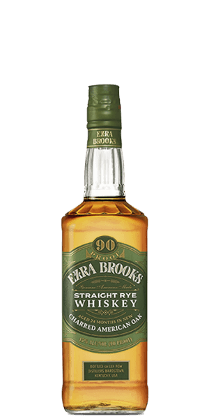 Ezra Brooks Straight Rye Whiskey (700mL)