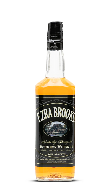 Ezra Brooks Black Label Kentucky Straight Bourbon Whiskey (700mL)