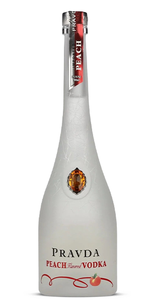Pravda Peach Vodka (700mL)