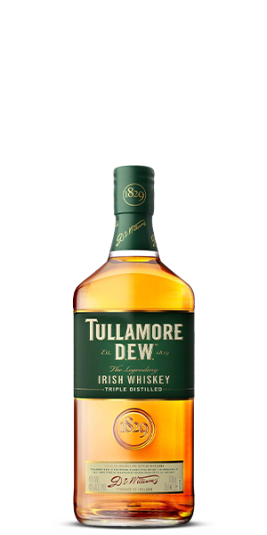 Tullamore D.E.W. The Legendary Triple Distilled Irish Whiskey (1L)