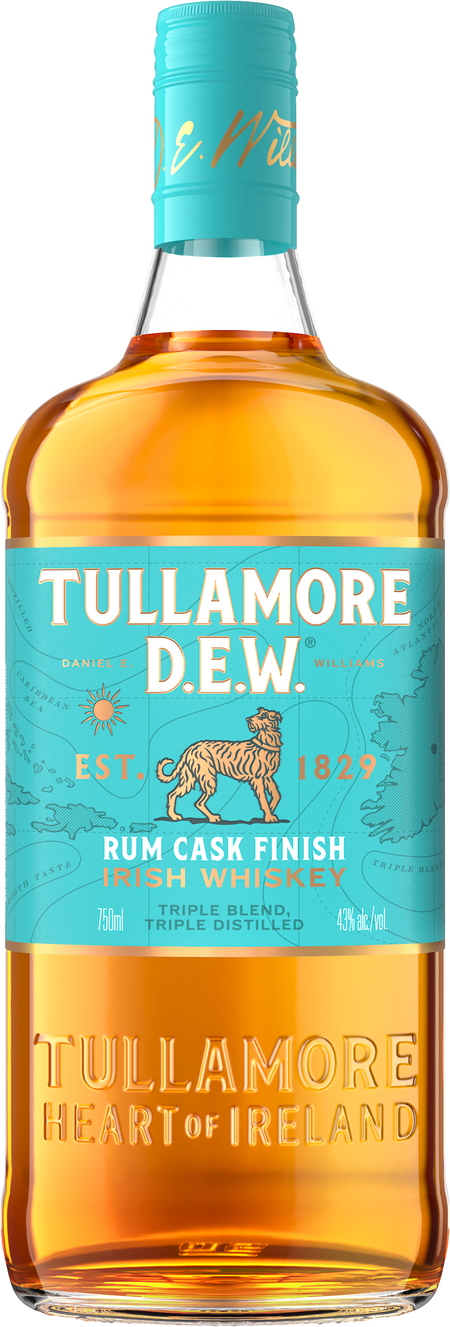 Tullamore D.E.W. XO Caribbean Rum Cask Finish Irish Whiskey (700mL)