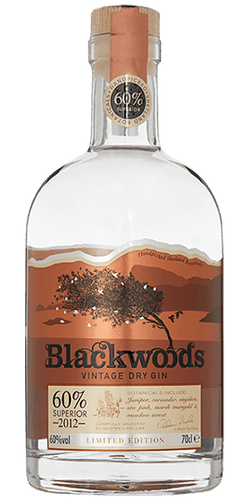 Blackwood's Vintage Dry Gin 60 ABV