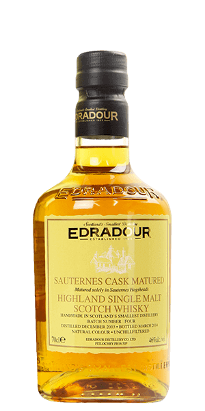 Edradour Sauternes Cask Matured 2003 Batch 4 (700mL)