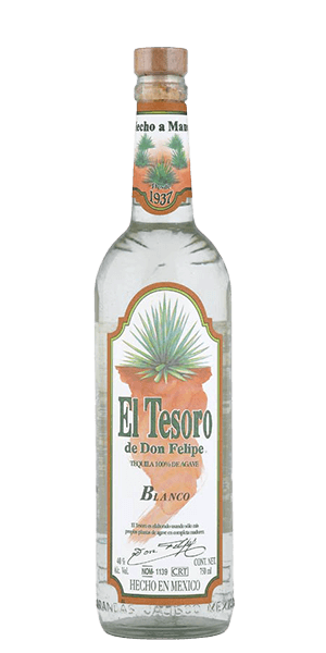 El Tesoro Blanco Tequila (700mL)