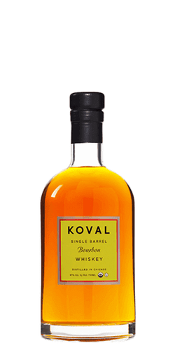 Koval Single Barrel Bourbon Whiskey (500mL)