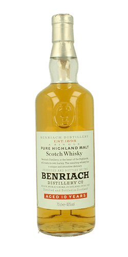 BenRiach 10 Year Old (Old bottling) (700mL)