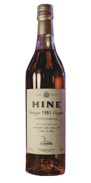 Hine Vintage 1981 Cognac Grande Champagne (Landed 1987 - Bottled 2002)