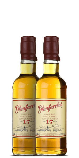 Glenfarclas 17 Years Old Half Bottle Set (700mL)