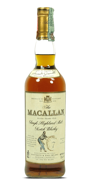 The Macallan 7 Year Old Armando Giovinetti Special Selection (700mL)