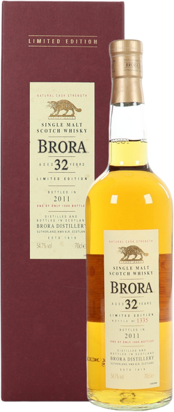 Brora 32 Year Old 2011 Release Single Malt Scotch Whisky (700mL)