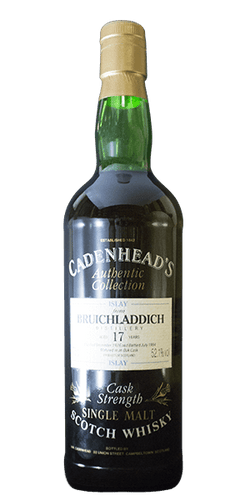 Cadenhead's Bruichladdich 17 Year Old 1976 Cask Strength (700mL)