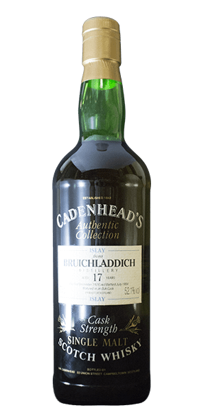 Cadenhead's Bruichladdich 17 Year Old 1976 Cask Strength (700mL)