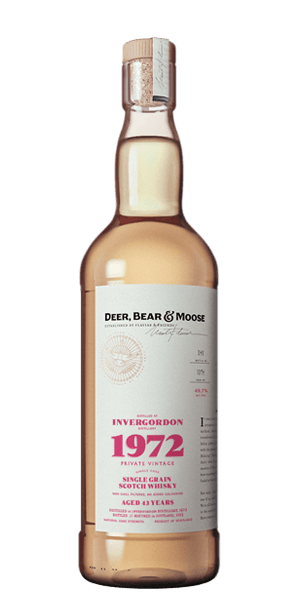 Deer, Bear & Moose Invergordon 1972 (700mL)
