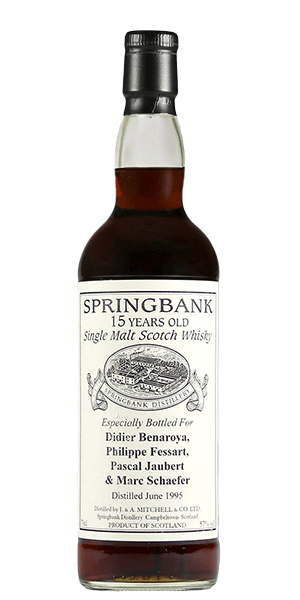 Springbank 15 Year Old 1995 Private Bottling