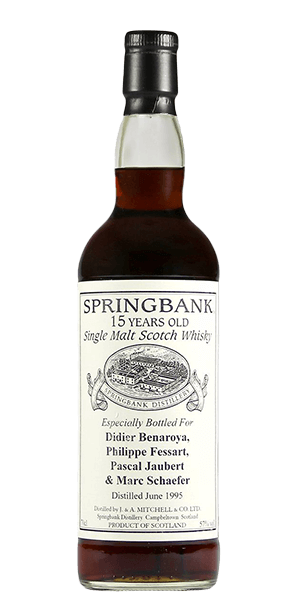 Springbank 15 Year Old 1995 Private Bottling (700mL)