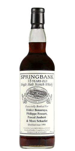 Springbank 15 Year Old 1995 Private Bottling
