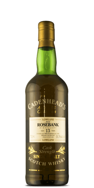 Rosebank 13 Year Old 1980 Cadenhead's Authentic Collection
