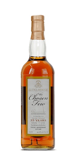 Glenglassaugh 35 Year Old The Chosen Few 'Ronnie Routledge' 1976 (700mL)