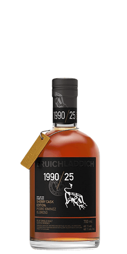 Bruichladdich 25 Year Old 1990 PX Sherry Cask Edition (700mL)