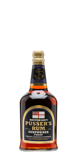 Pusser's British Navy Gunpowder Proof (700mL)
