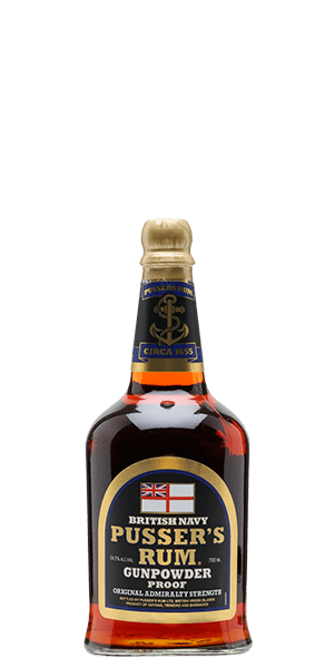 Pusser's British Navy Gunpowder Proof (700mL)