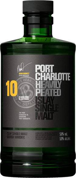 Bruichladdich Port Charlotte 10 Year Old Heavily Peated (700mL)