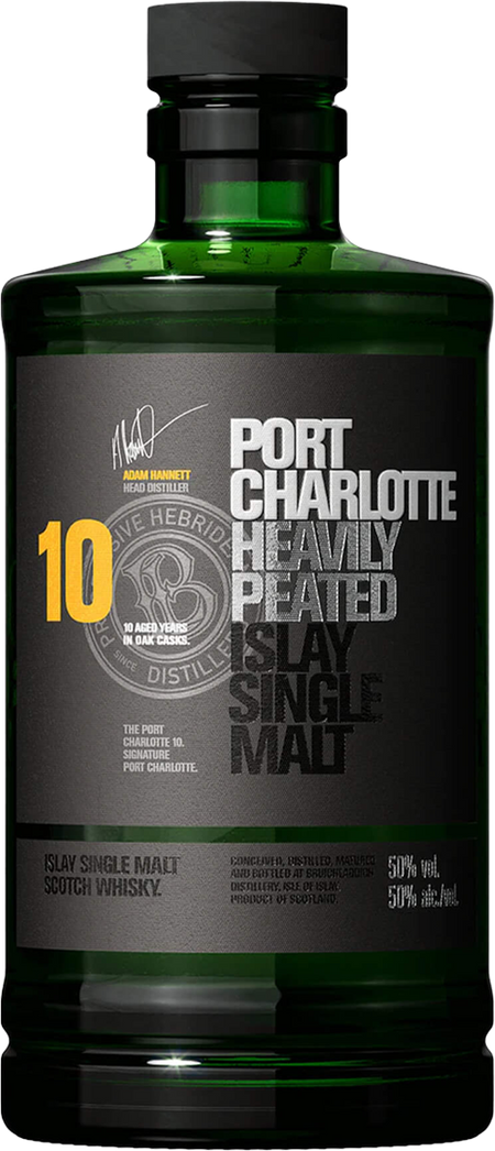 Bruichladdich Port Charlotte 10 Year Old Heavily Peated (700mL)