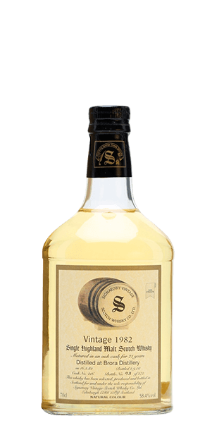 Signatory Brora 21 Year Old 1982 Vintage (700mL)