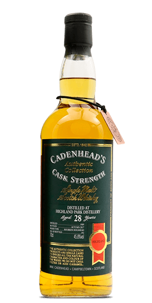 Cadenhead's Highland Park Authentic Collection 28 Year Old 1989