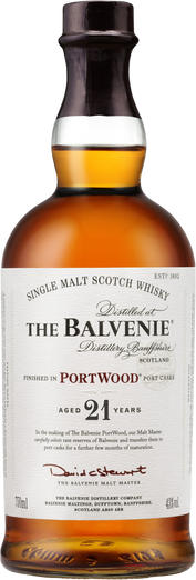 The Balvenie PortWood 21 Year Old Single Malt Scotch Whisky (700mL)
