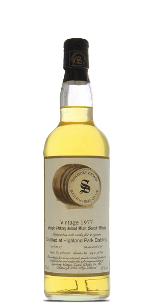 Signatory Highland Park 20 Year Old 1977 Vintage