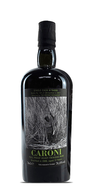 Caroni 17 Year Old Full Proof Heavy Trinidad Rum 2000 (700mL)