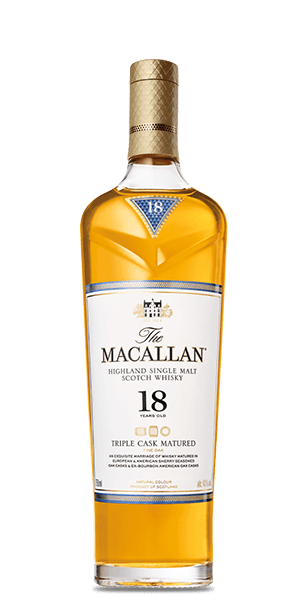 The Macallan Triple Cask Matured 18 Year Old Single Malt Scotch Whisky (700mL)