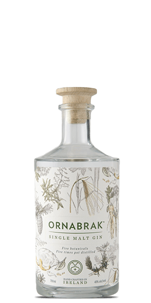 Ornabrak Irish Single Malt Gin (700mL)
