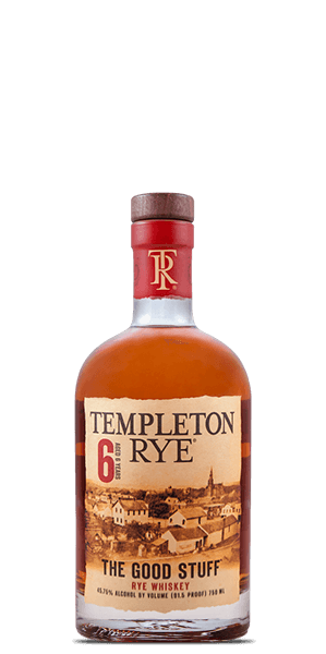 Templeton 6 Year Old Rye Whiskey (700mL)