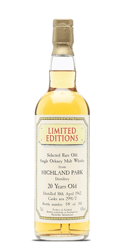Highland Park 1962 Blackadder 20 Year Old (700mL)