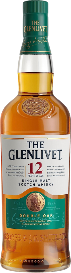 The Glenlivet 12 Year Old Single Malt Scotch Whisky