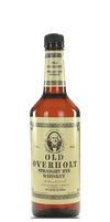 Old Overholt 5 Year Old Straight Rye Whiskey 1950s