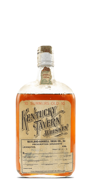 Kentucky Tavern 1916 Bottled in Bond 10 Year Old Whiskey