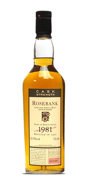 Rosebank 1981 Flora and Fauna Cask Strength
