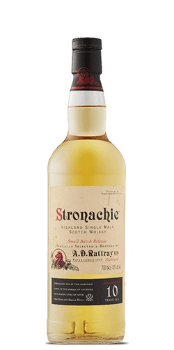 A.D. Rattray Stronachie Small Batch 10 Year Old Single Malt Scotch Whisky