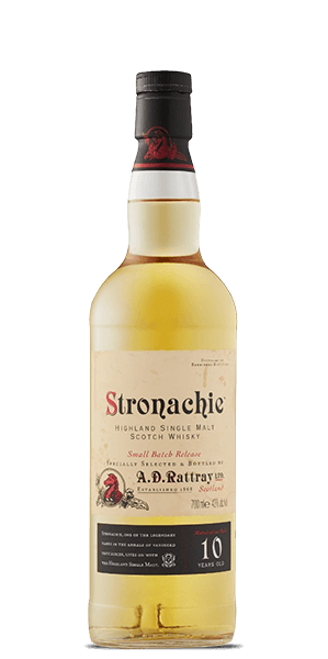 A.D. Rattray Stronachie Small Batch 10 Year Old Single Malt Scotch Whisky
