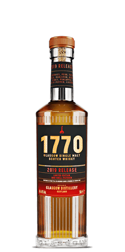 Glasgow 1770 Single Malt Scotch Whisky 2019 Release (500mL)