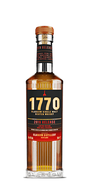 Glasgow 1770 Single Malt Scotch Whisky 2019 Release