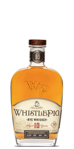WhistlePig 10 Year Old Straight Rye Whiskey (700mL)