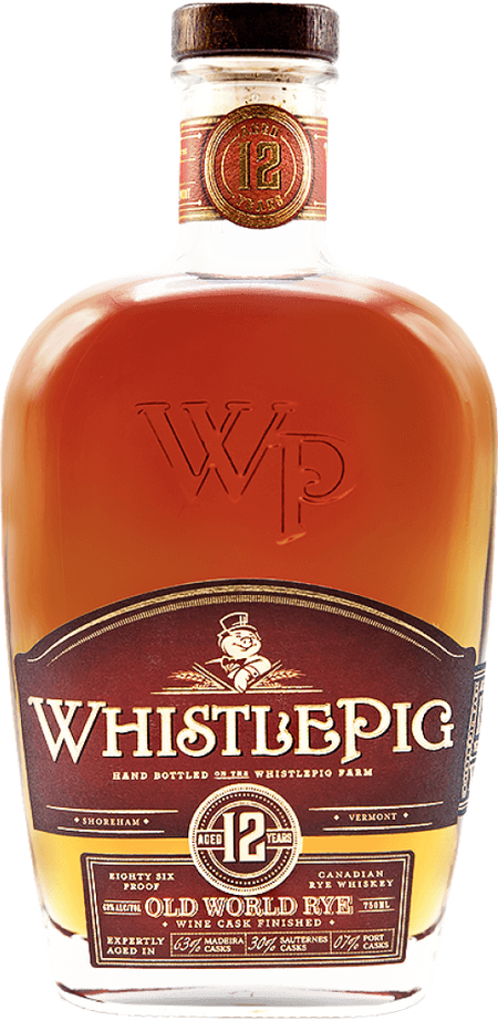 WhistlePig Old World 12 Year Old Rye Whiskey (7L)