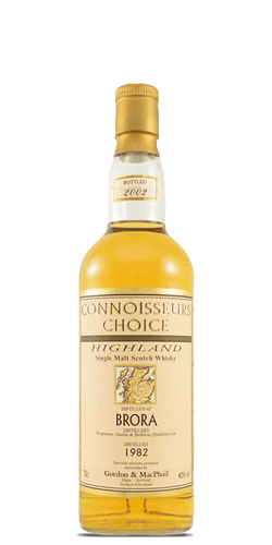 Brora 1982 Connoisseurs Choice (Gordon and MacPhail) (700mL)
